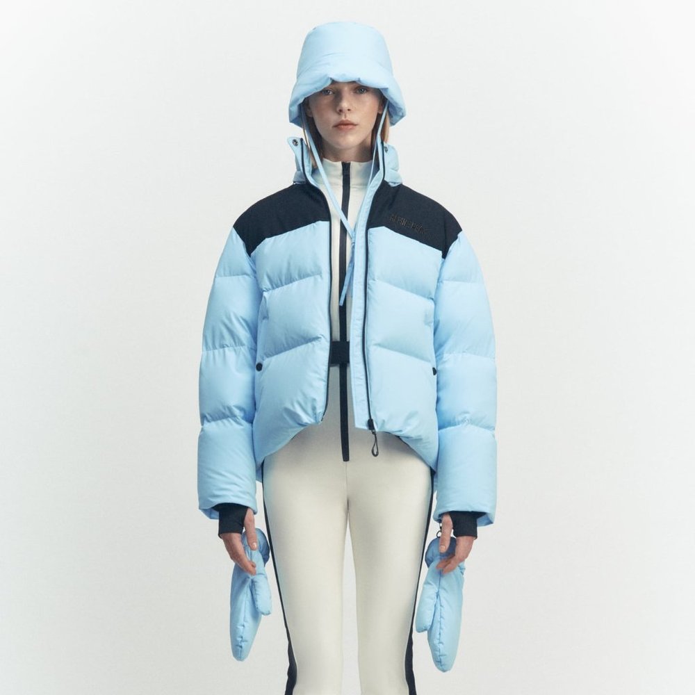 Zara SKI Collection Down Puffer Coat RECCO Technology